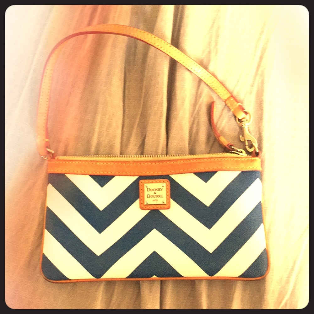 Dooney & Bourke  striped clutch